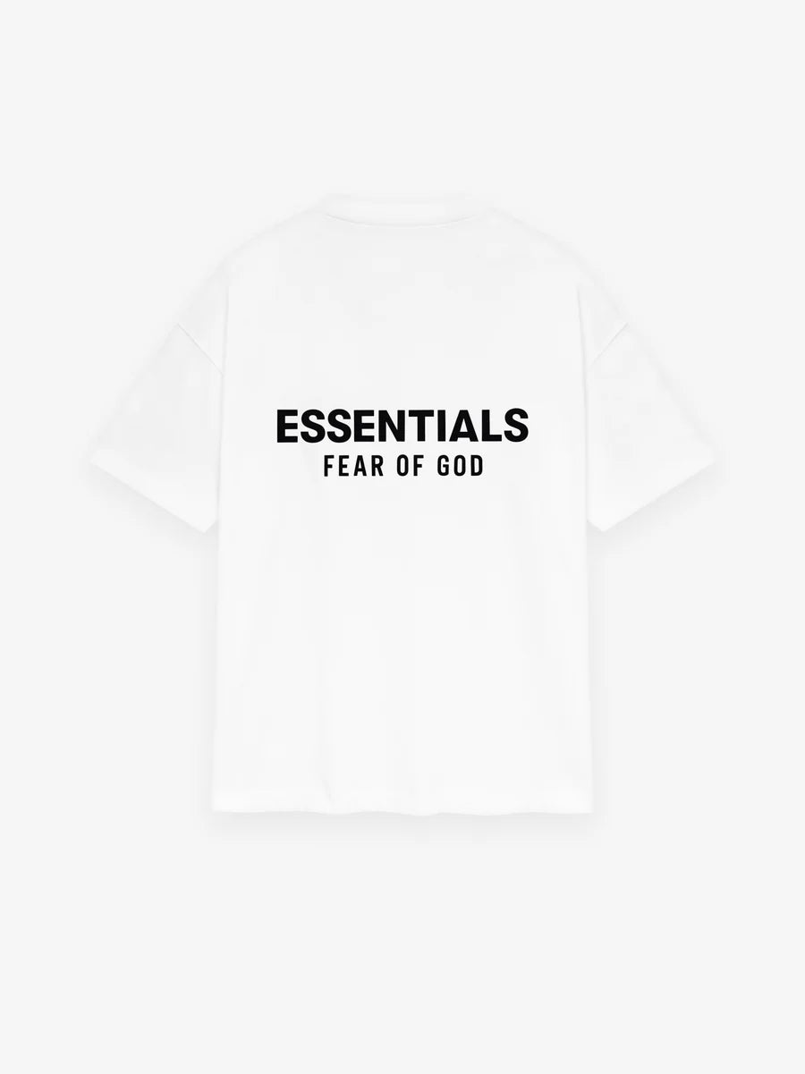 Essentials Bright White Classic Short Sleeve tee