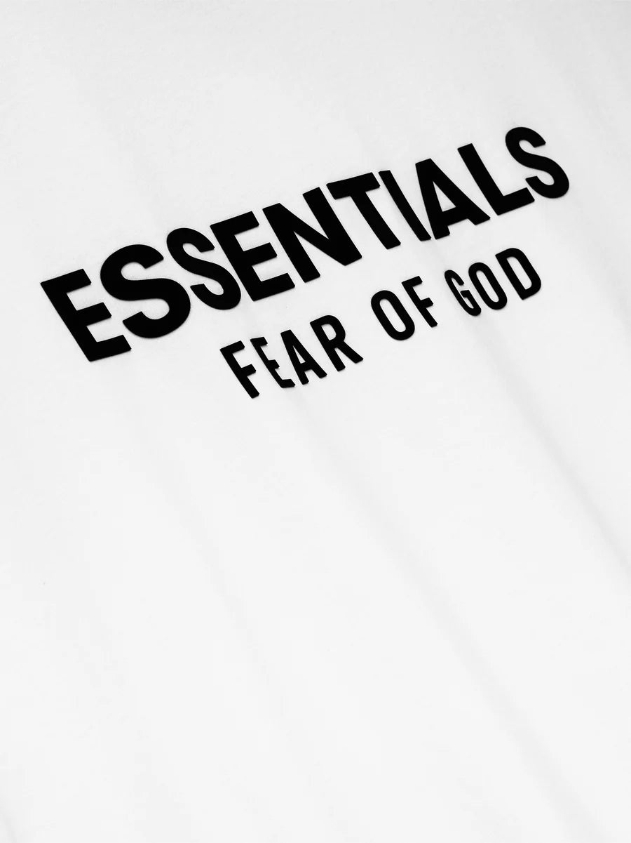 Essentials Bright White Classic Short Sleeve tee