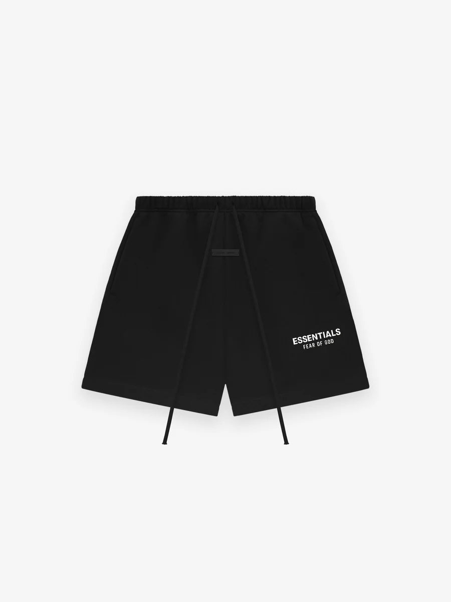 Essentials Jet Black Classic Sweatshort