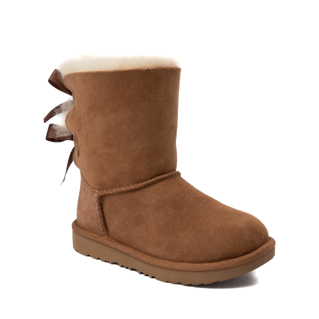 UGG® Bailey Bow II Boot - Little Kid / Big Kid " Chestnut "