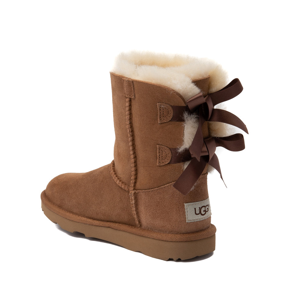 UGG® Bailey Bow II Boot - Little Kid / Big Kid " Chestnut "