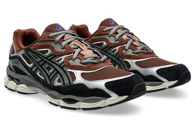 Gel NYC " Reddish Brown Steeple Grey "