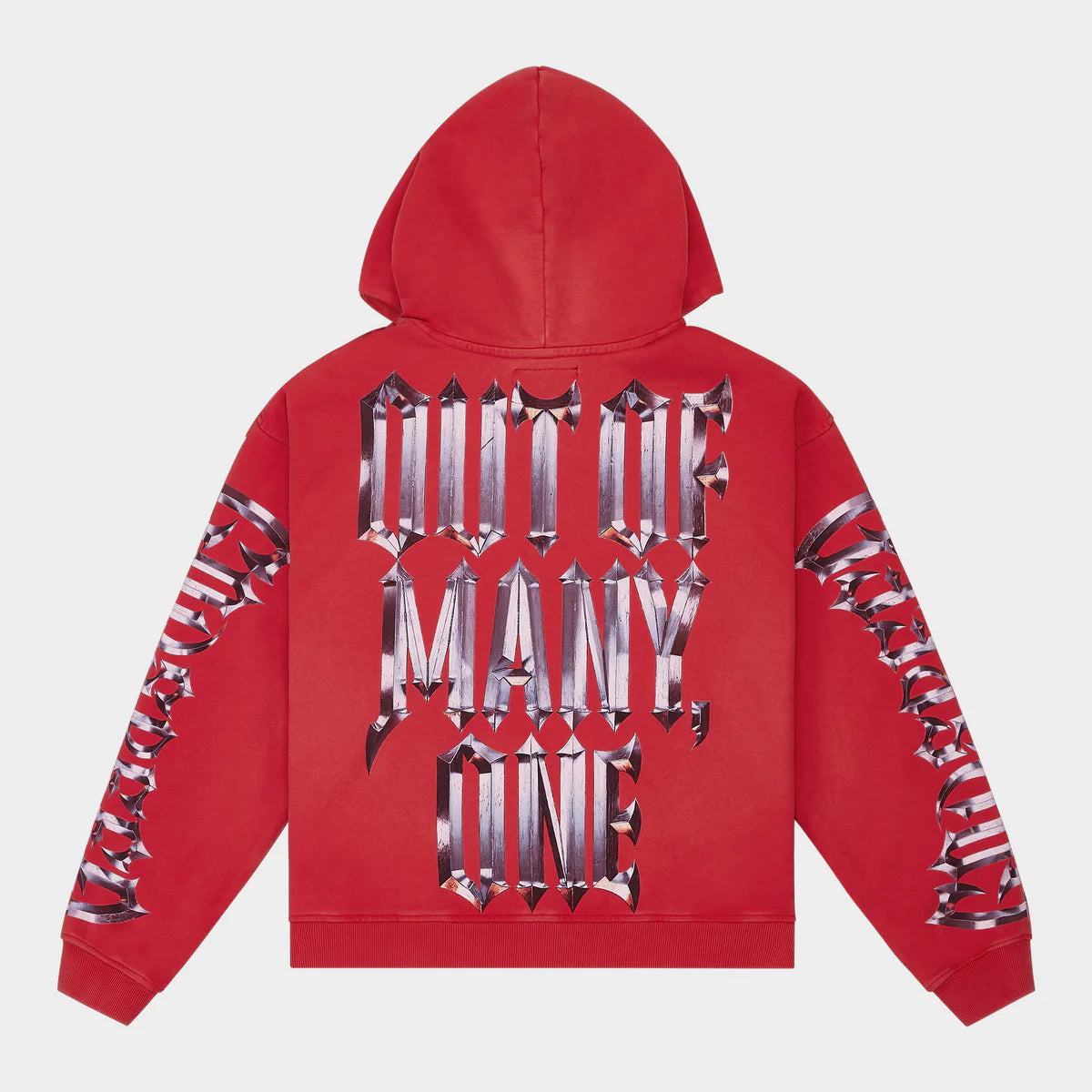Godspeed Chrome MOTTO Hoodie (Red Wash )