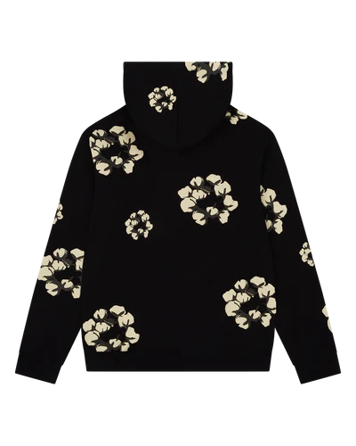 Cactus Tears Wreath Hoodie " Black "
