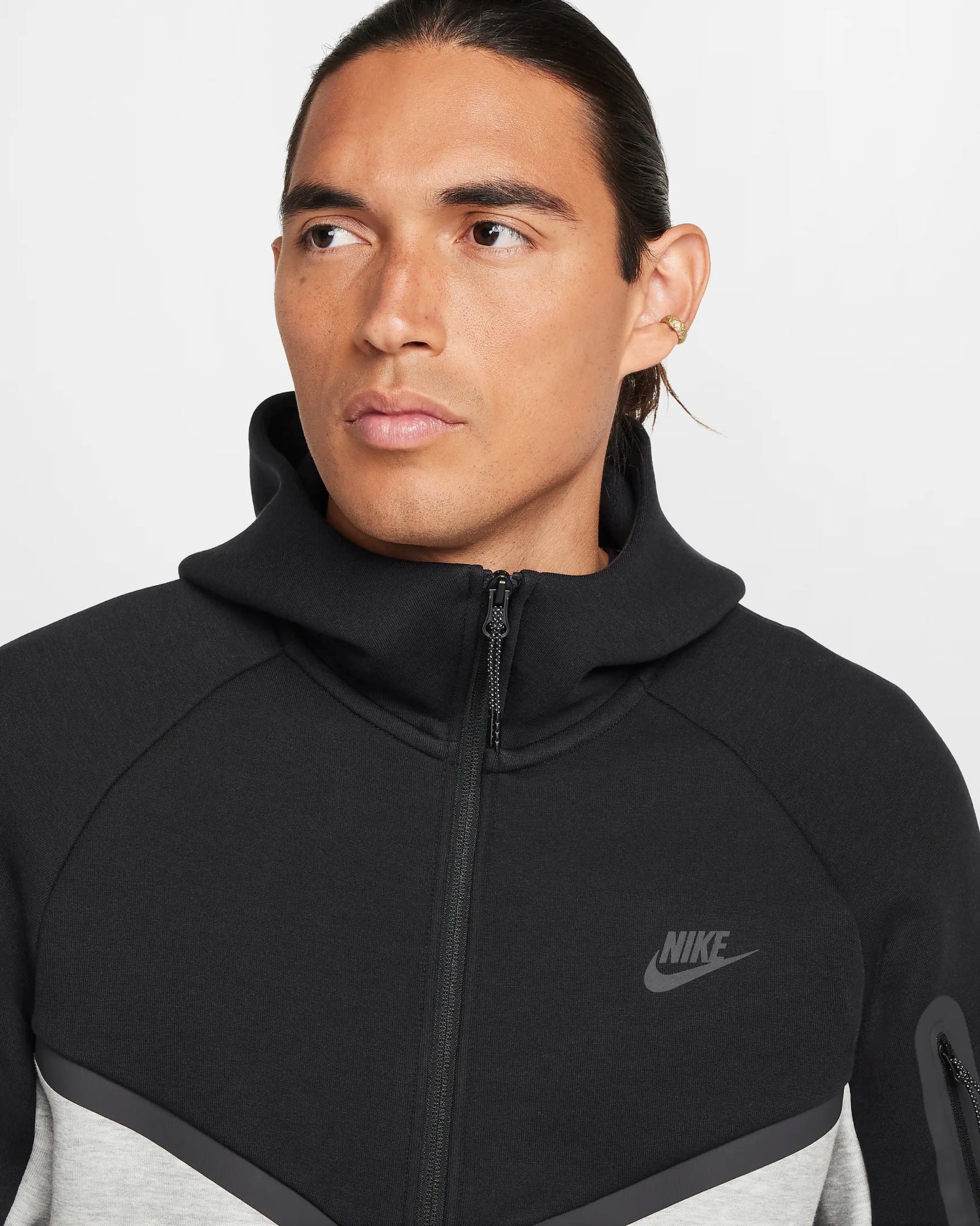 Nike Tech Fleece Windrunner Full-Zip Hoodie " Black "