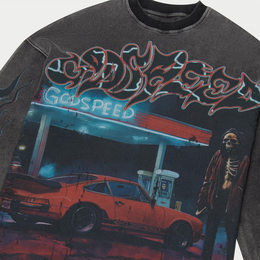 Pit stop Thermal LS (Grey wash)