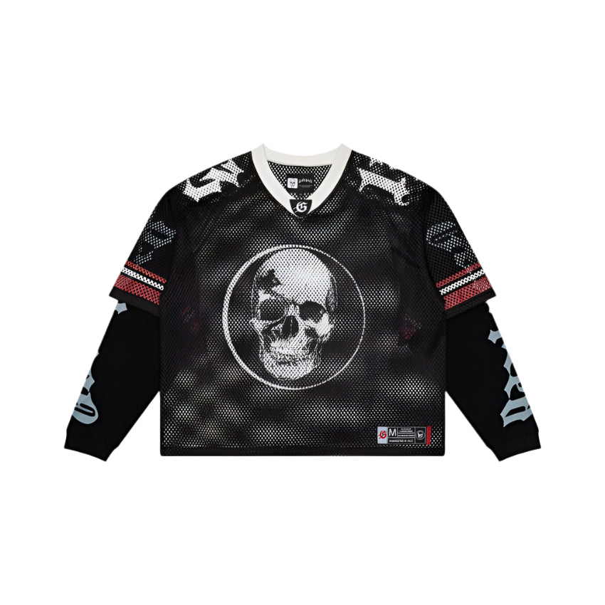 TD Layered Jersey " Black/Red "