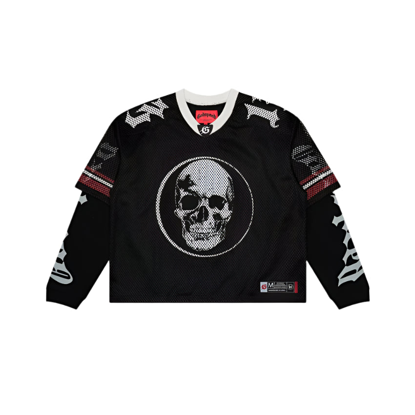 TD Layered Jersey " Black/Red "