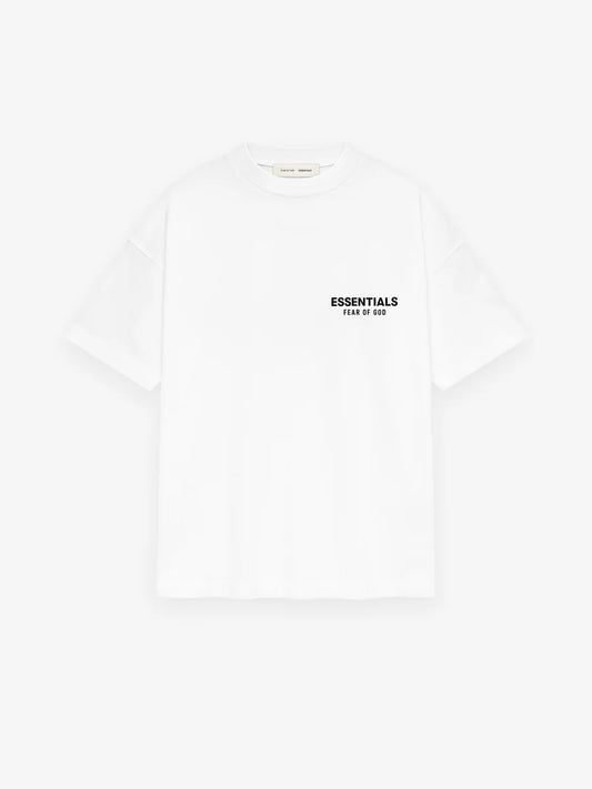 Essentials Bright White Classic Short Sleeve tee
