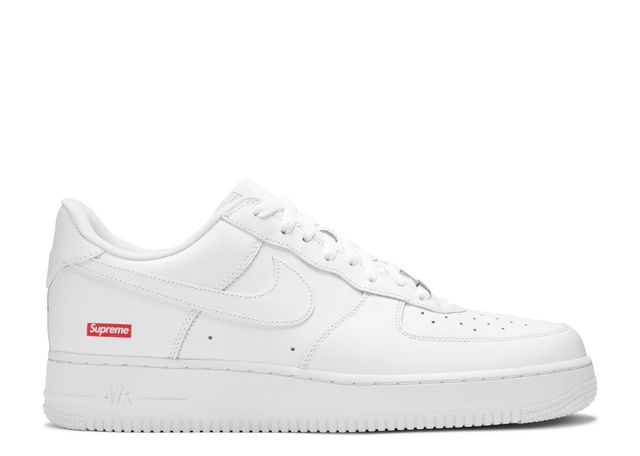 Supreme x Air Force 1 Low " Box Logo - White "