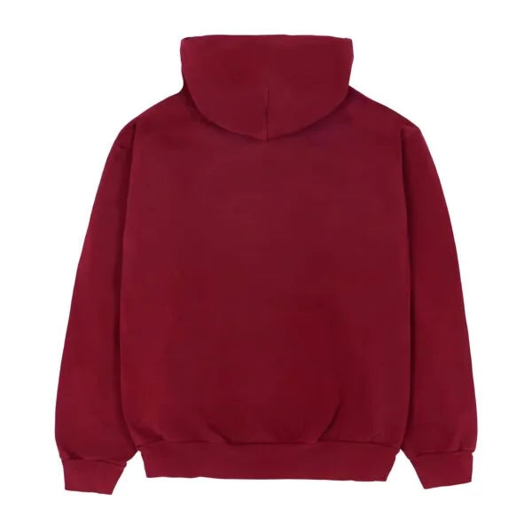 Sp5der Logo Hoodie " Maroon "