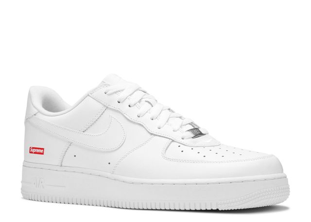 Supreme x Air Force 1 Low " Box Logo - White "