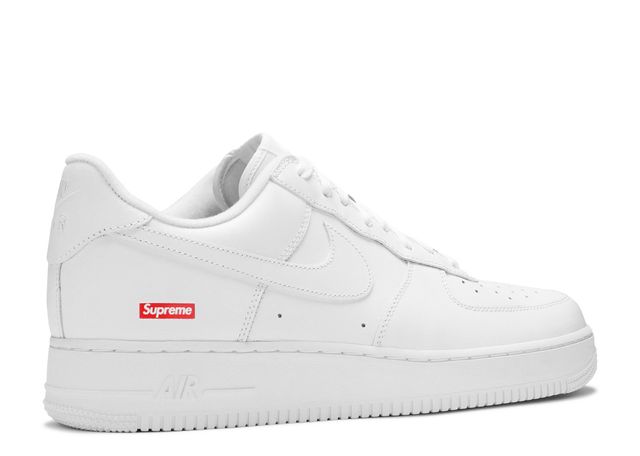 Supreme x Air Force 1 Low " Box Logo - White "