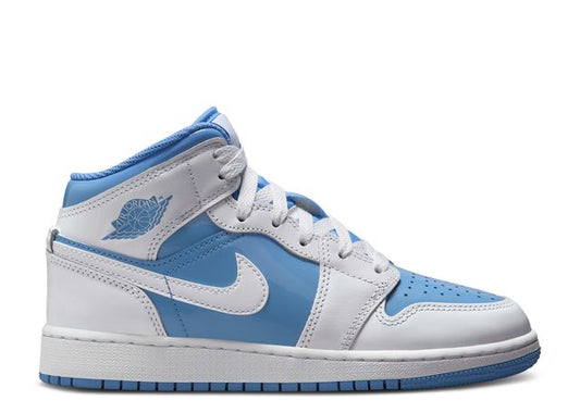 Jordan 1 Mid GS " Legend Blue "