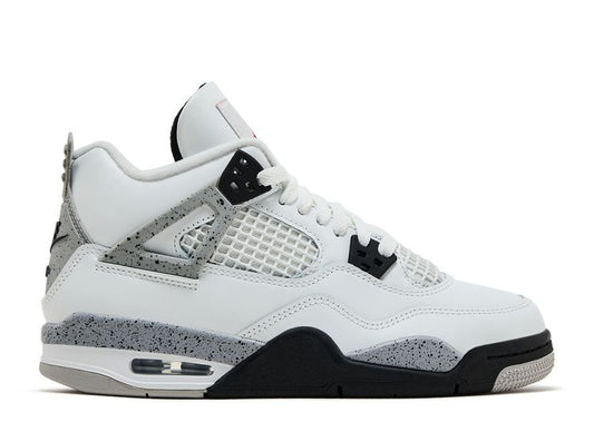 Jordan 4 Retro OG GS 'White Cement' 2025