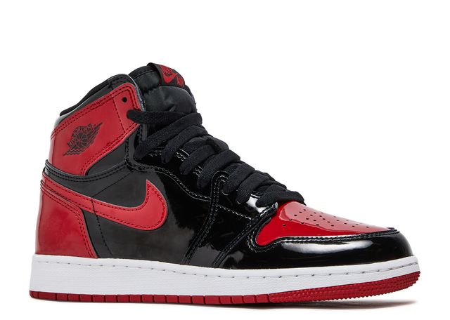 Jordan 1 Retro High OG GS " Patent Bred "