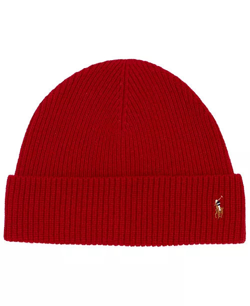 Polo Ralph Lauren Men's Signature Cuff Hat " Red "