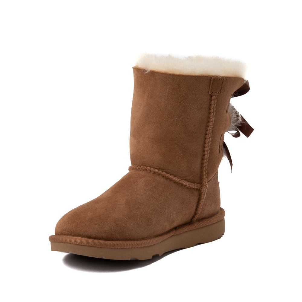 UGG® Bailey Bow II Boot - Little Kid / Big Kid " Chestnut "
