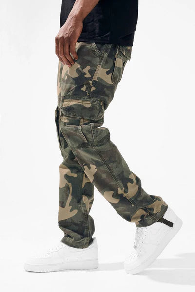 Xavier - OG Camo Cargo Pants (Woodland)