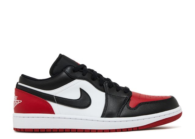 Jordan 1 Low " Bred Toe 2.0 "