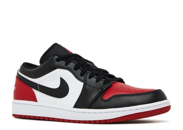 Jordan 1 Low " Bred Toe 2.0 "