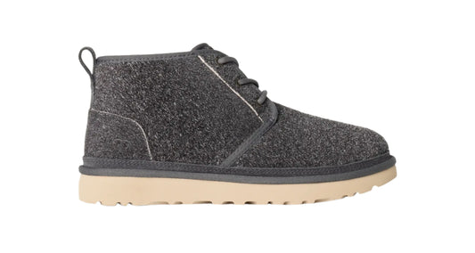 Men's Neumel Shaggy Suede " Dark Gray "