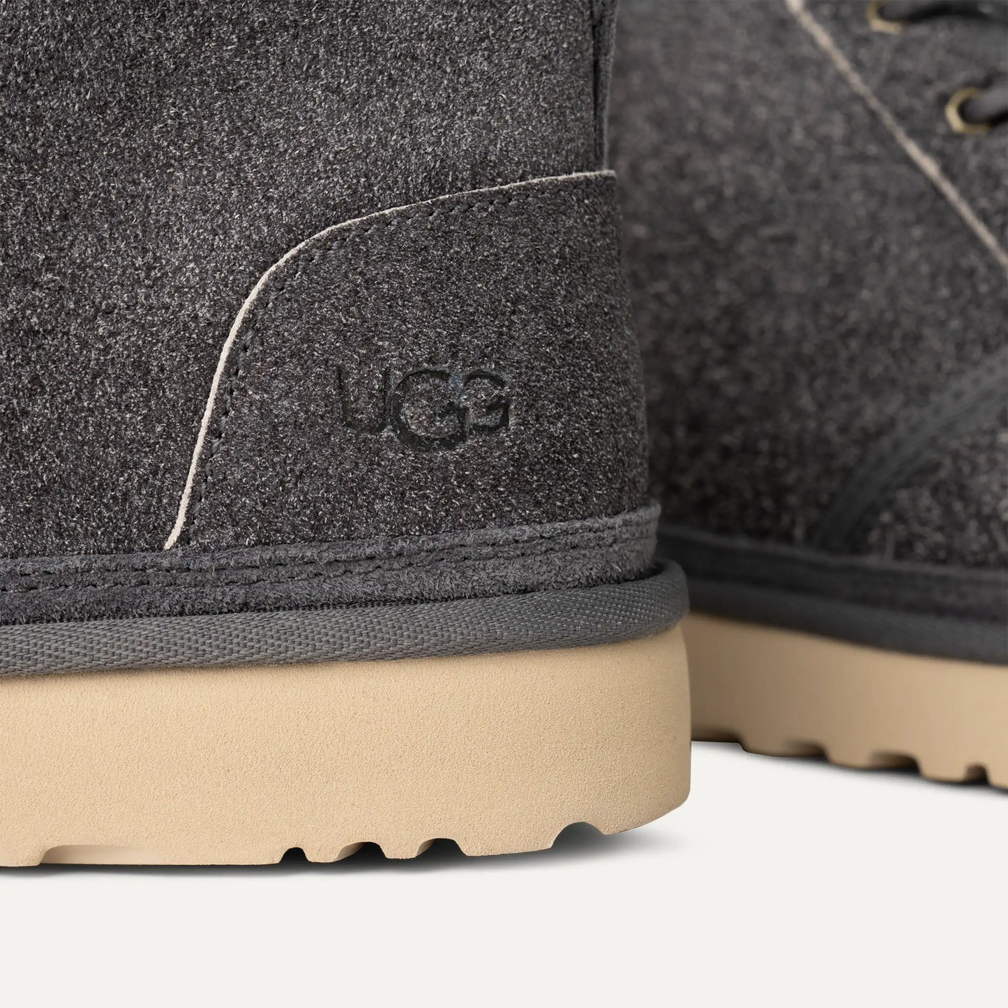 Men's Neumel Shaggy Suede " Dark Gray "