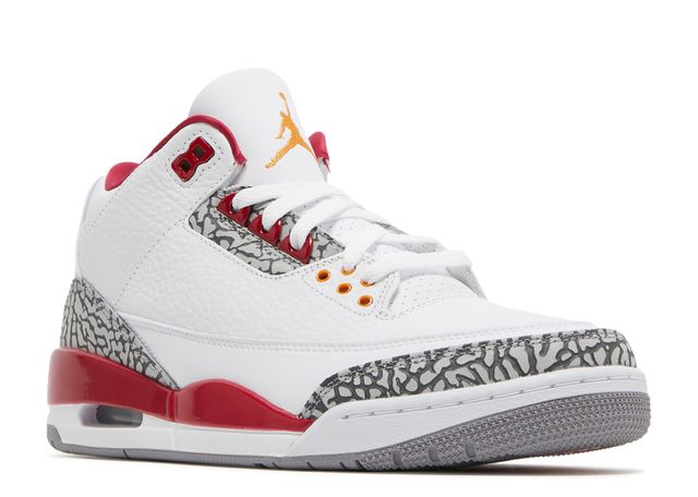 Jordan 3 Retro " Cardinal Red "