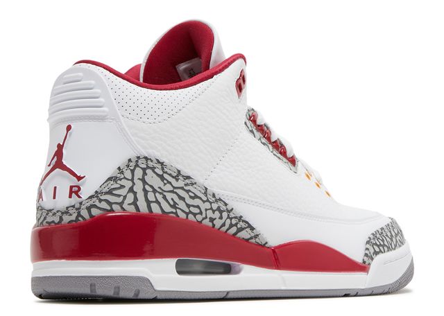 Jordan 3 Retro " Cardinal Red "