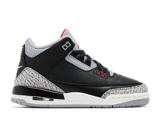 Jordan 3 Retro OG GS " Black Cement " 2024