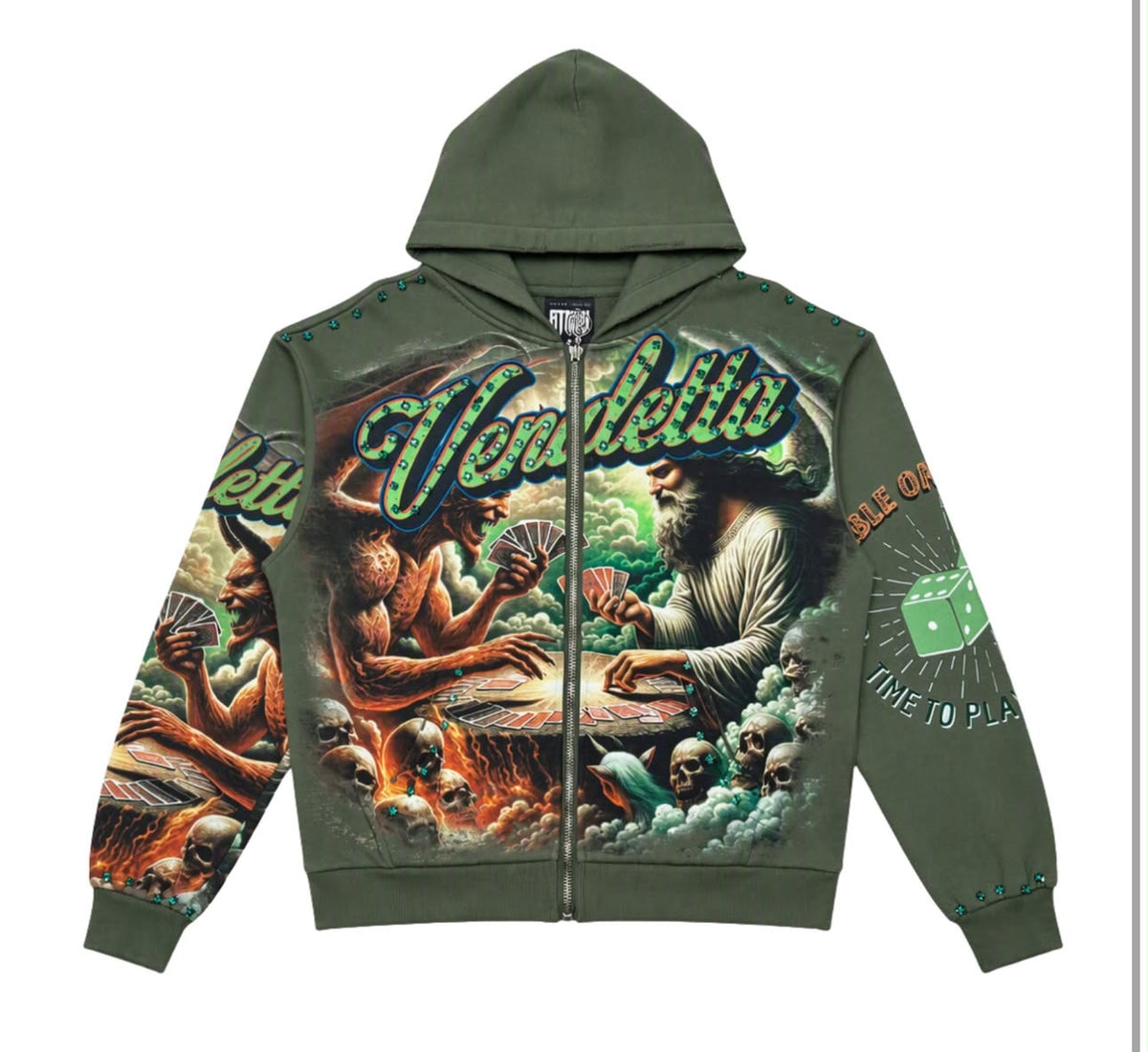 MEN'S VENDETTA FULL ZIP HODDIE