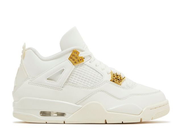 Wmns Jordan 4 Retro 'Metallic Gold'