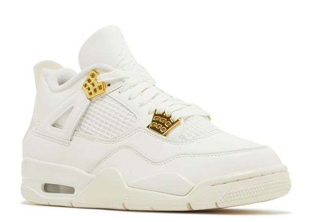 Wmns Jordan 4 Retro 'Metallic Gold'