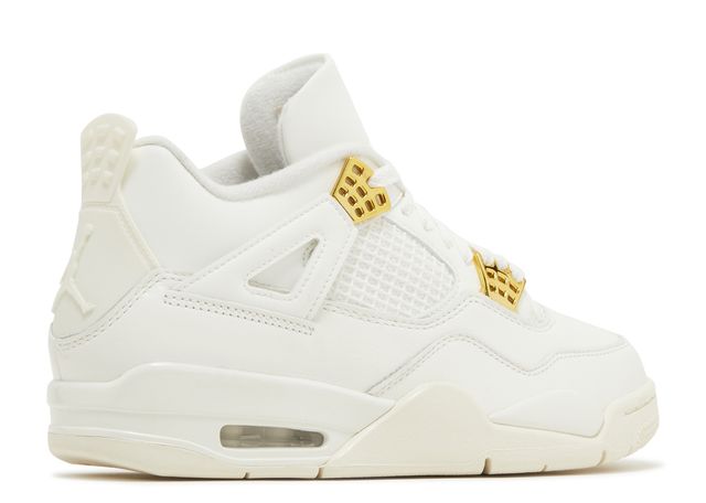 Wmns Jordan 4 Retro 'Metallic Gold'