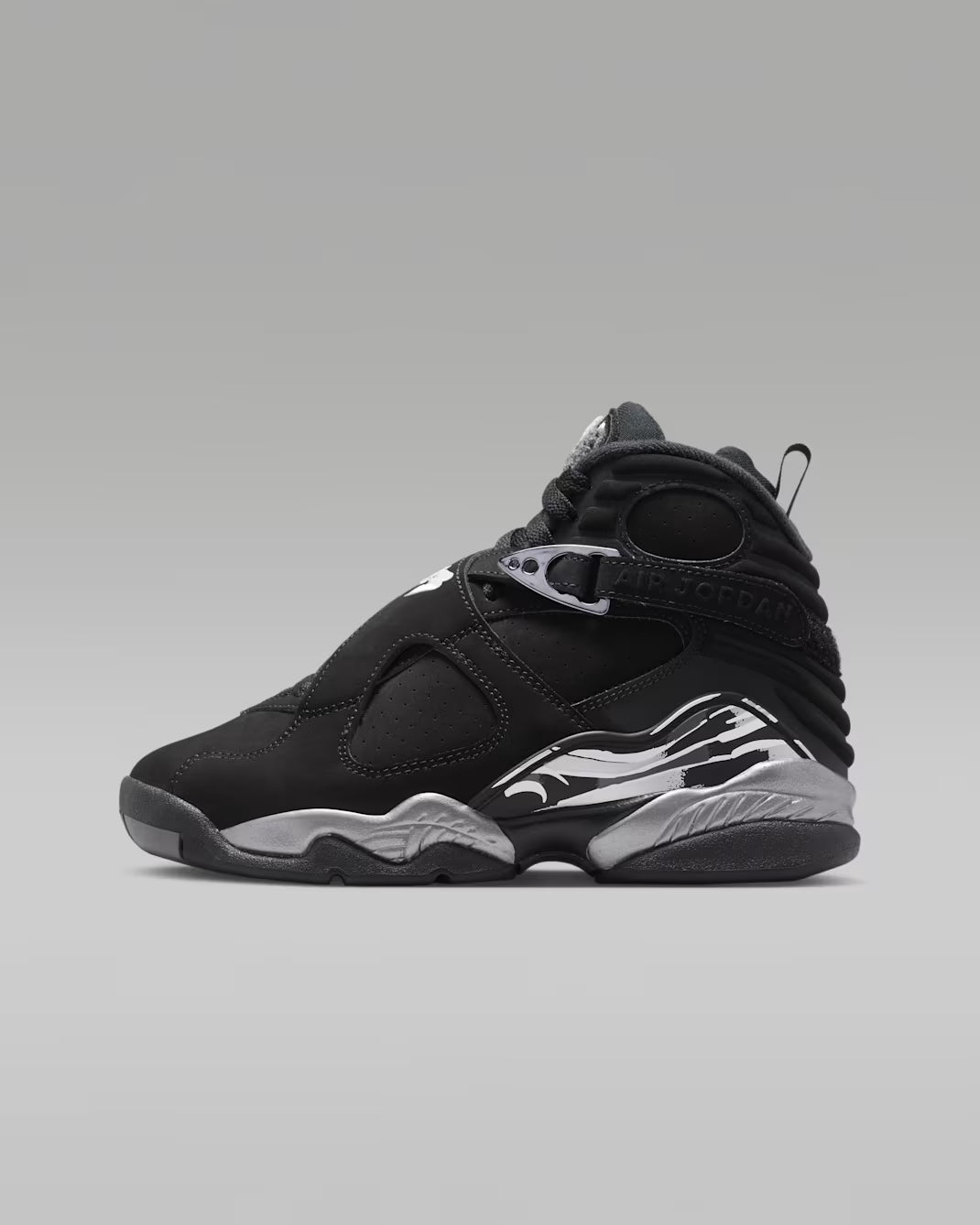 Air Jordan 8 Retro "Chrome" Big Kids' Shoes