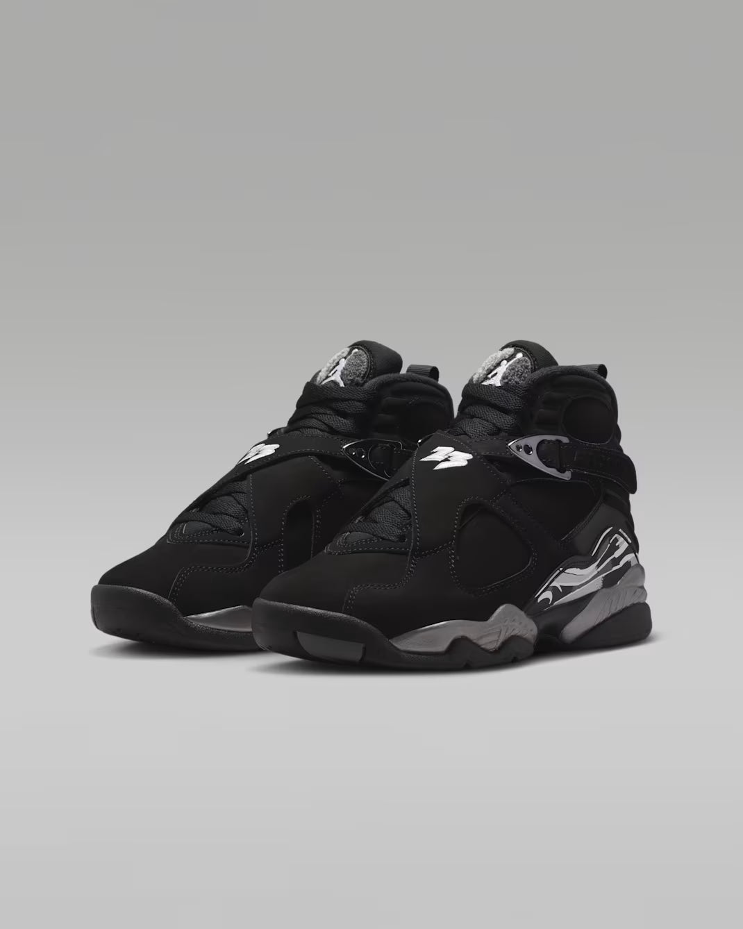 Air Jordan 8 Retro "Chrome" Big Kids' Shoes
