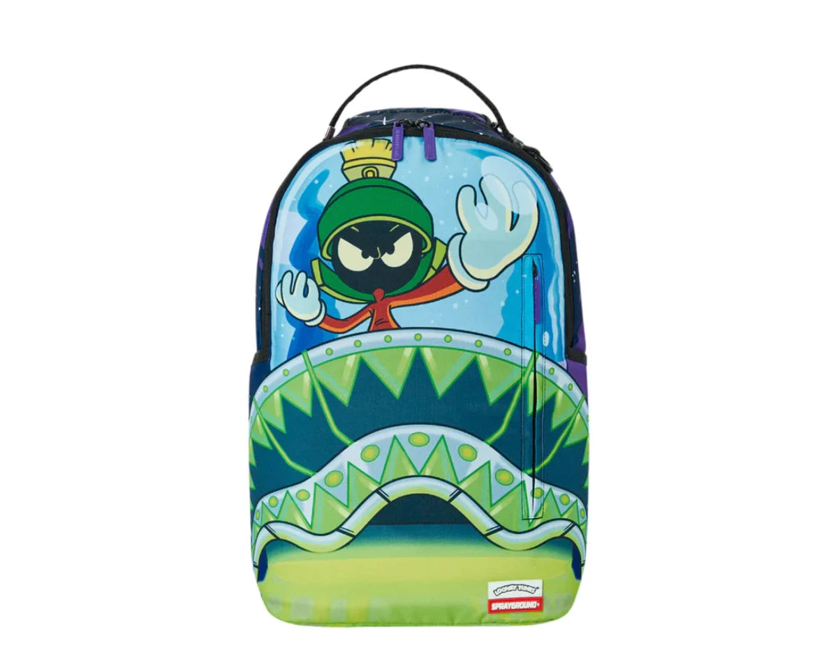 Sprayground UFO Looney Tunes Backpack " Marvin the Martian Fearless Leader "