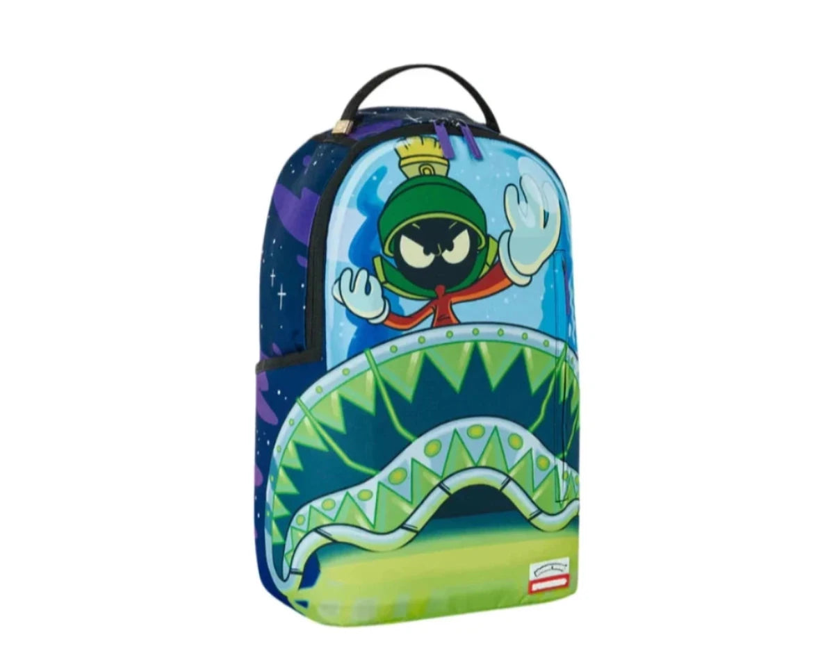 Sprayground UFO Looney Tunes Backpack " Marvin the Martian Fearless Leader "