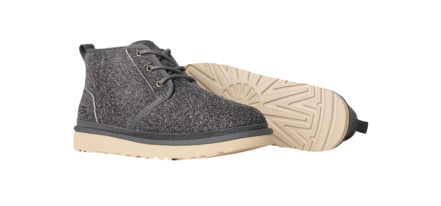 Men's Neumel Shaggy Suede " Dark Gray "