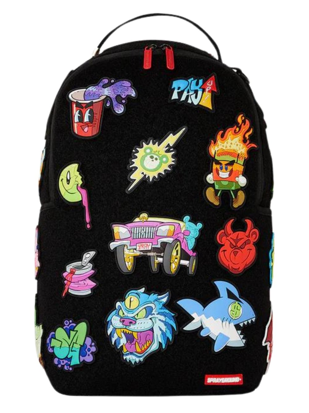 Sprayground Backpack " Trance Party Patches "