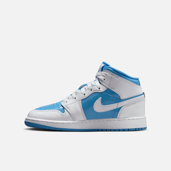 Jordan 1 Mid GS " Legend Blue "