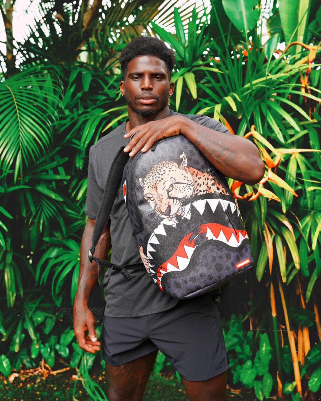 Sprayground Backpack " Tyreek Cheetah Runner Shark "