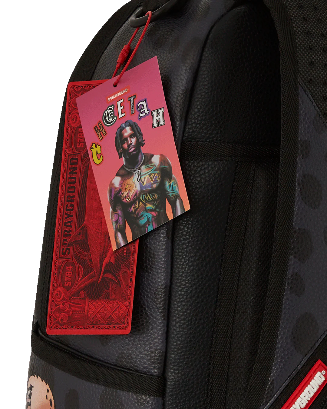 Sprayground Backpack " Tyreek Cheetah Runner Shark "