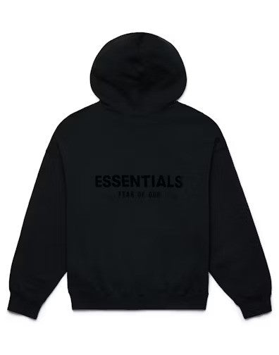 Essentials - Hoodie - Stretch Limo " Black "