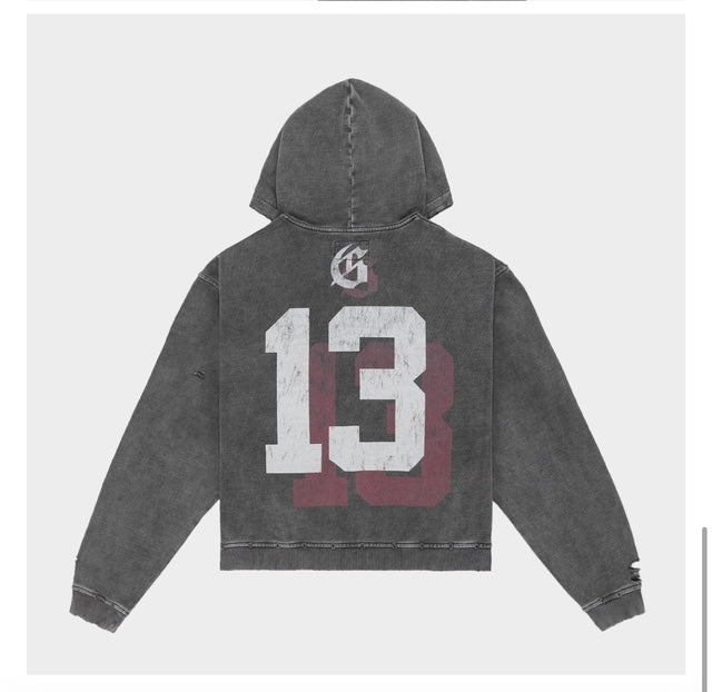 Godspeed Seeing Double Hoodie Grey Wash