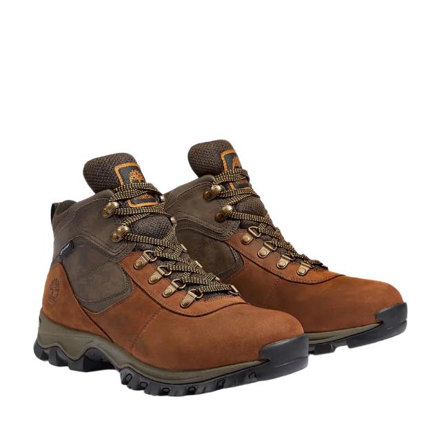 Men's Mt. Maddsen Waterproof Mid Hiking Boot " Dark Brown Full-Grain "