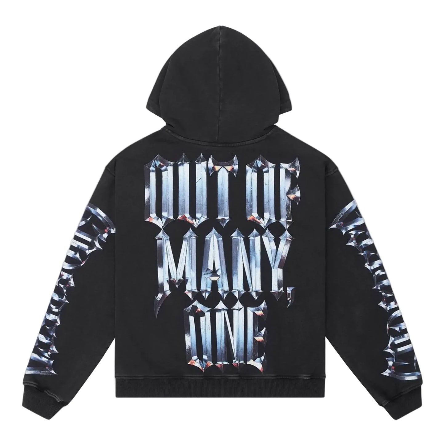 Godspeed Chrome "Motto" Hoodie (Black Wash)