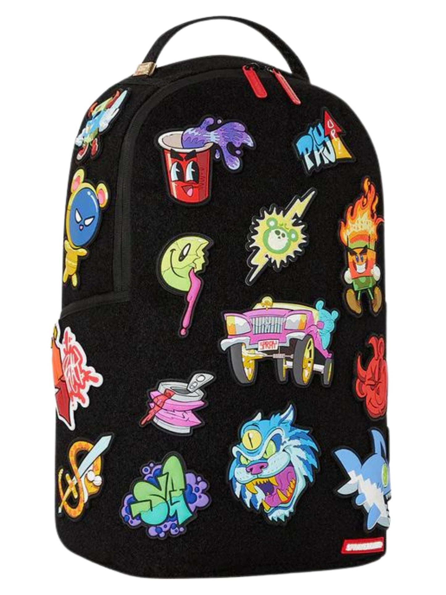 Sprayground Backpack " Trance Party Patches "