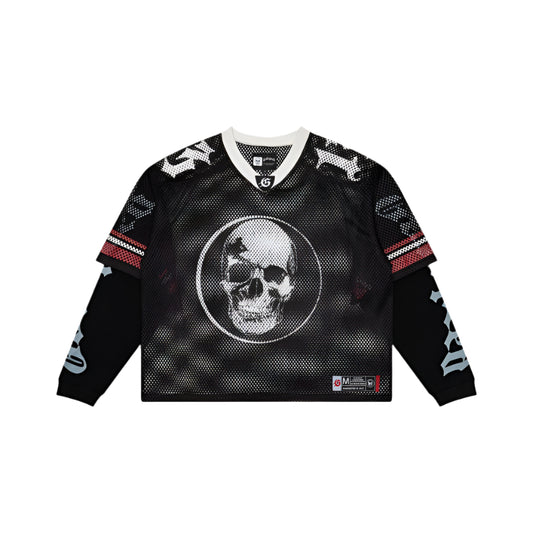 TD Layered Jersey " Black/Red "